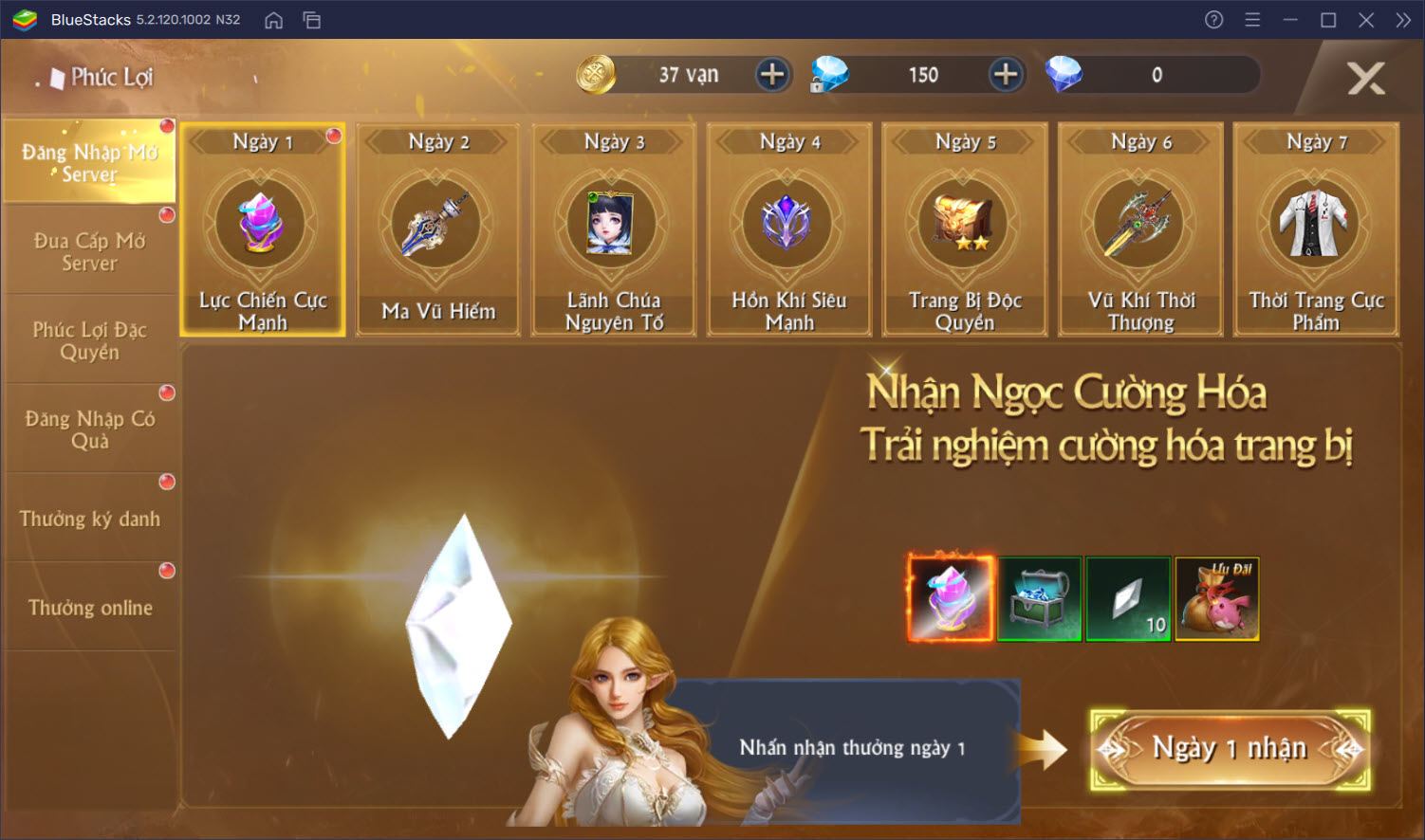 Khám phá tựa game phong cách fantasy Đấu Thần Kỷ Nguyên với BlueStacks