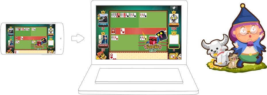 เล่น ดัมมี่-เกมไพ่ฟรี Dummy ออนไลน์ on PC 15