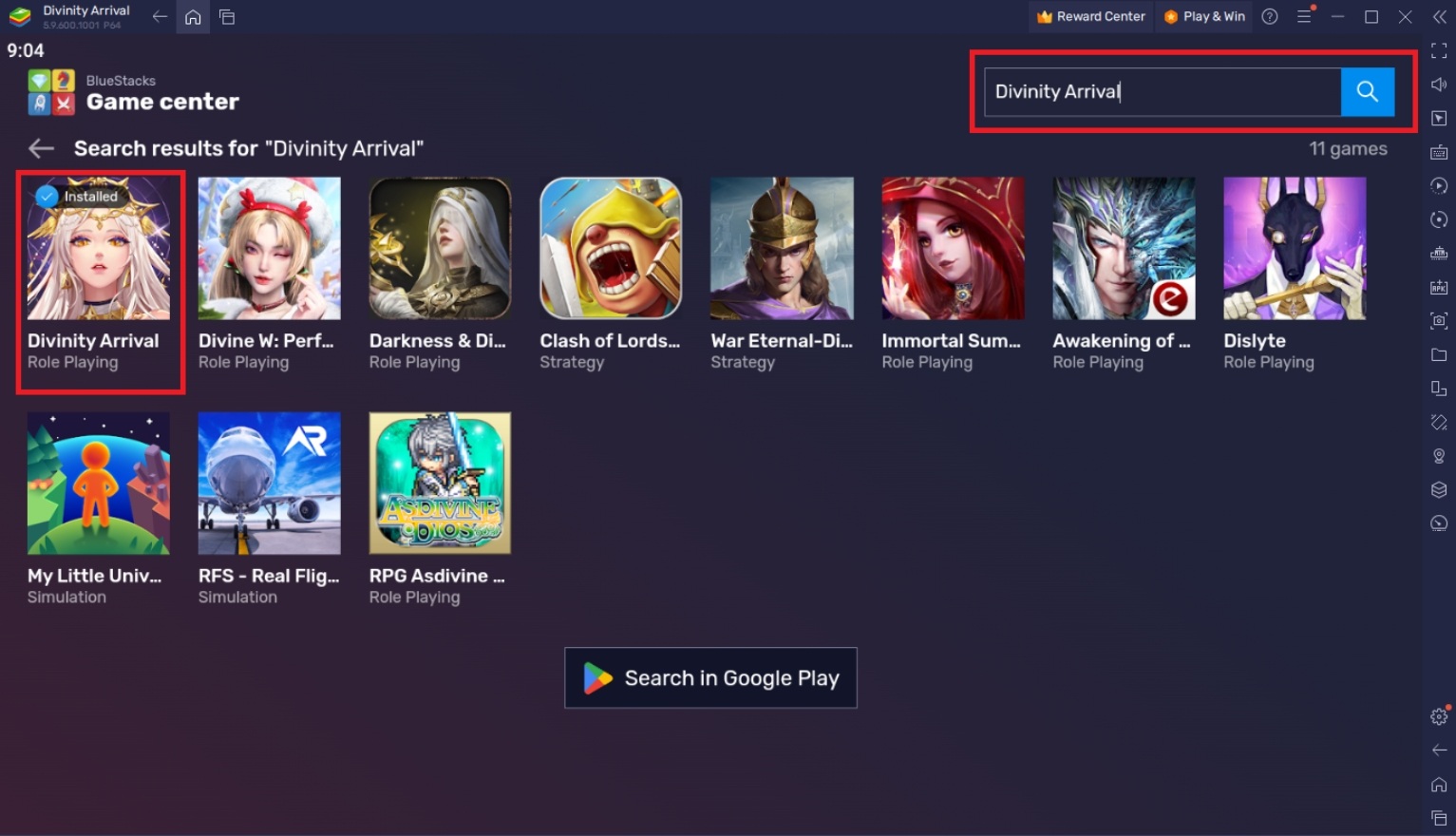 How to Play Divinity Arrival on PC with BlueStacks