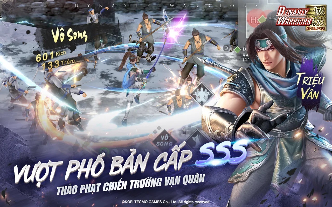 Dynasty Warriors: Overlords tung hình ảnh VIệt hóa, mở đăng ký trước