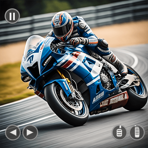 Jeux de moto de course de vélo