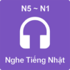 Luyện nghe tiếng Nhật N5~N1 (JListen)