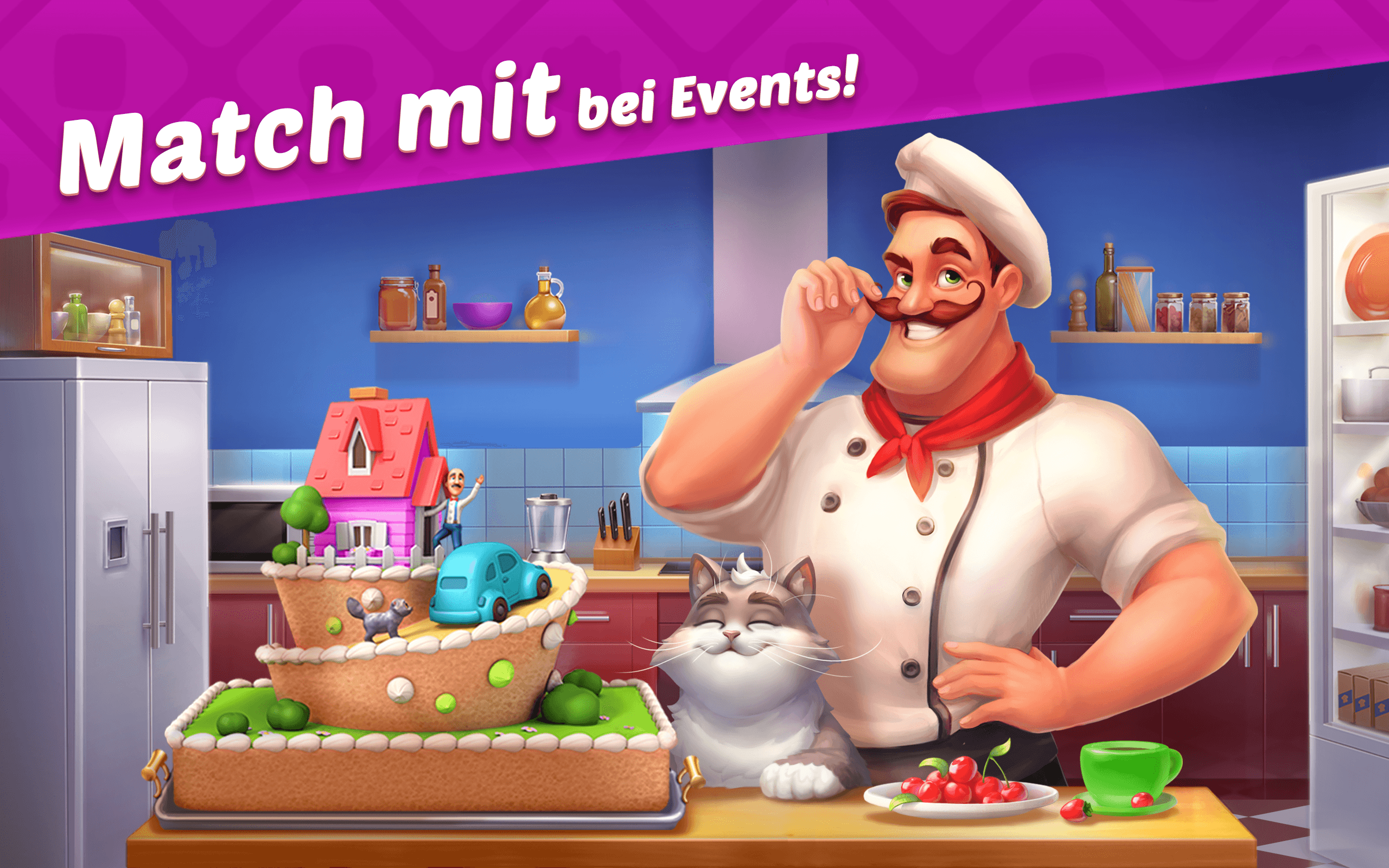 Lade Homescapes mit BlueStacks auf den PC herunter