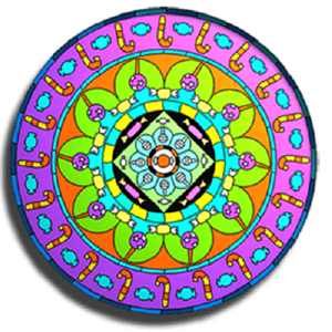 Run Mandala Coloring Pages on PC 23