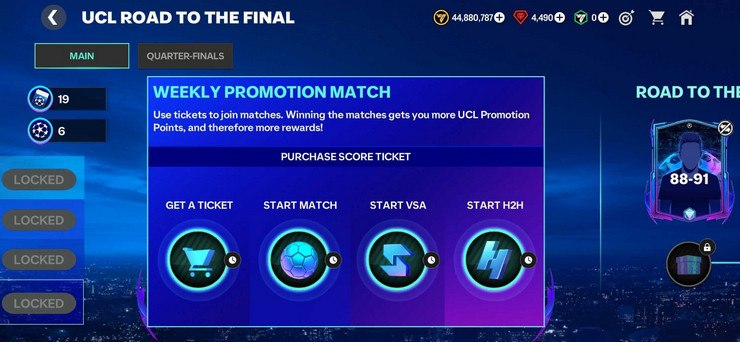 EA SPORTS FC MOBILE เส้นทาง UCL สู่รอบชิงชนะเลิศ