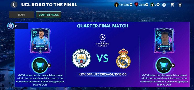 EA SPORTS FC MOBILE เส้นทาง UCL สู่รอบชิงชนะเลิศ