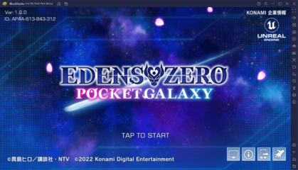 BlueStacksを使ってPCで『EDENS ZERO Pocket Galaxy』を遊ぼう