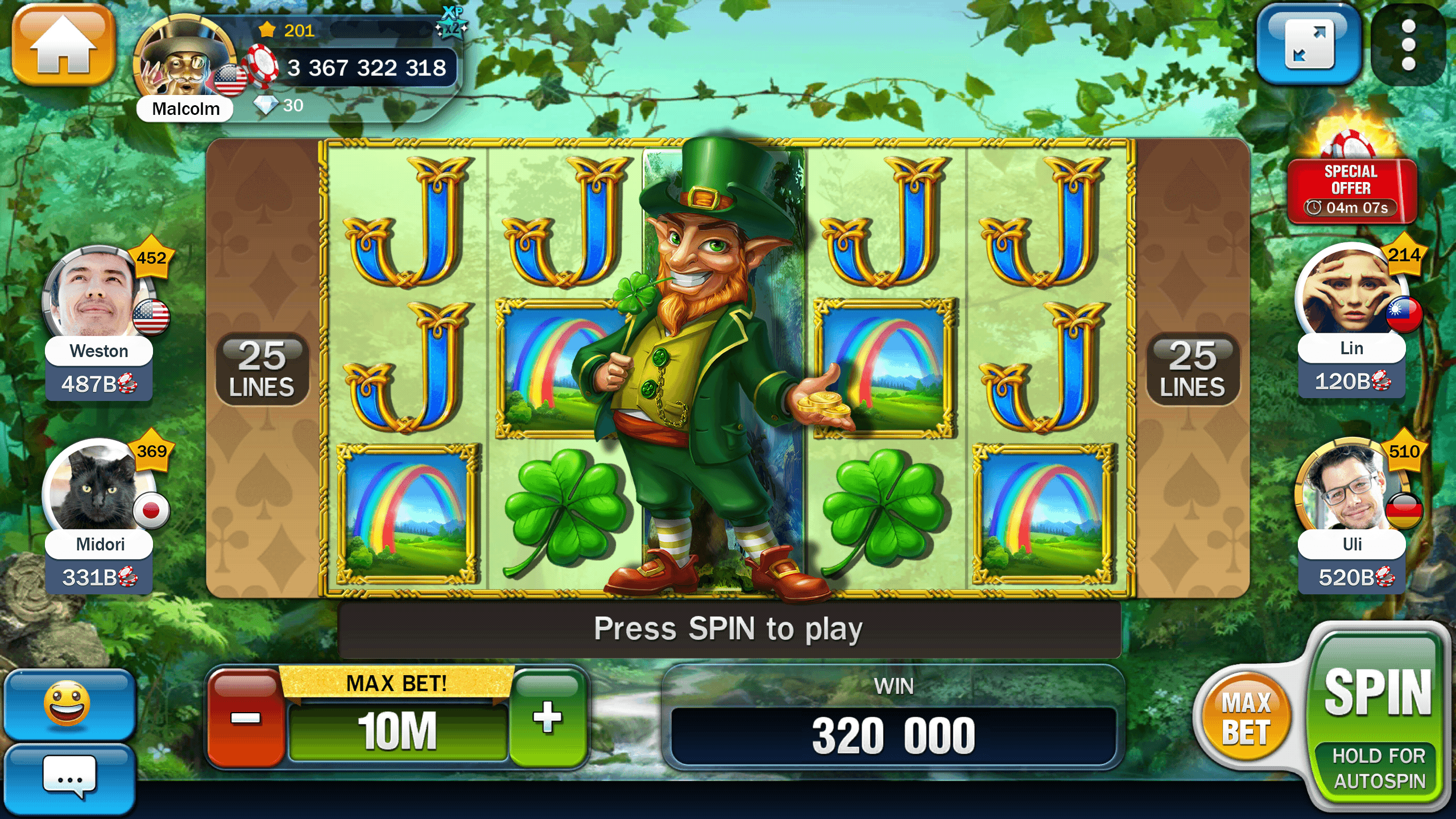 Billionaire casino slots 777 level 1009