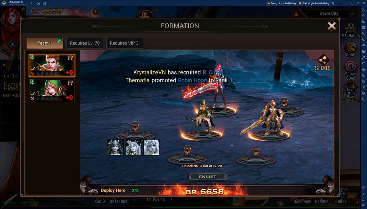 Trải nghiệm game nhập vai Eternal Fury 3 Nostalgic MMO trên PC với BlueStacks