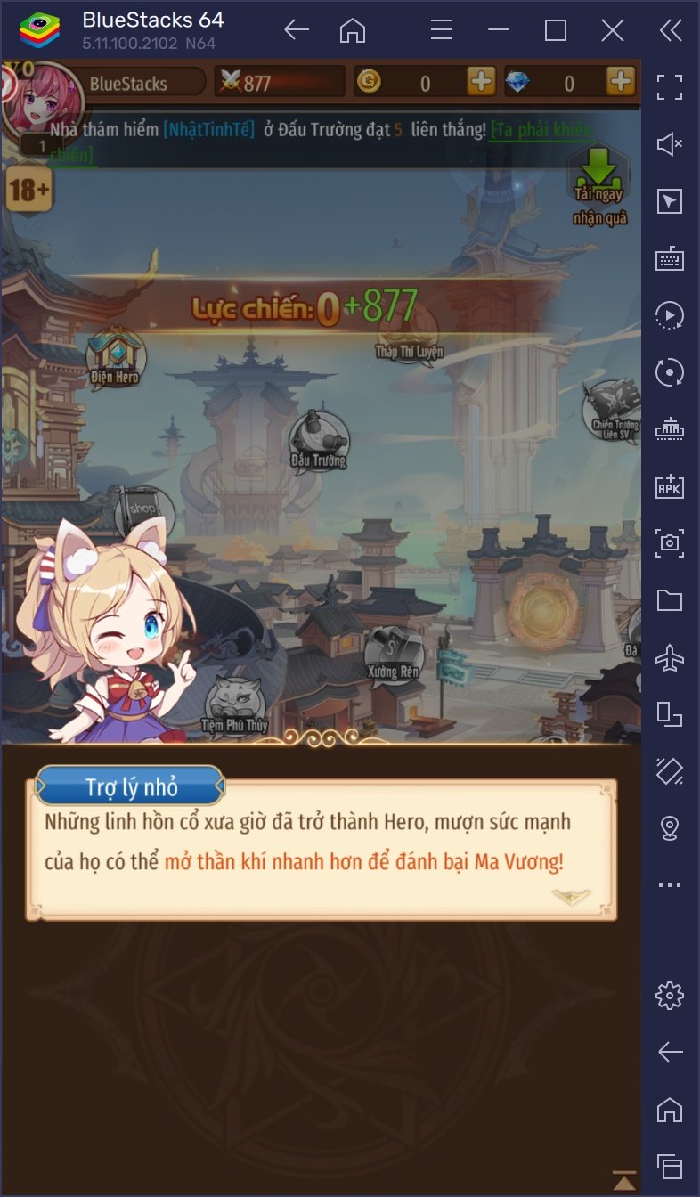 Chơi Elora’s Raid: Vận Mệnh Triệu Hồi trên PC cùng BlueStacks