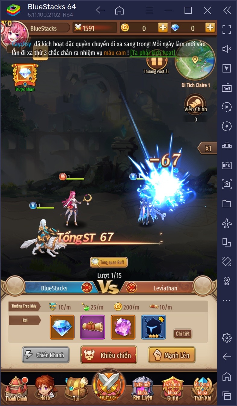 Chơi Elora’s Raid: Vận Mệnh Triệu Hồi trên PC cùng BlueStacks