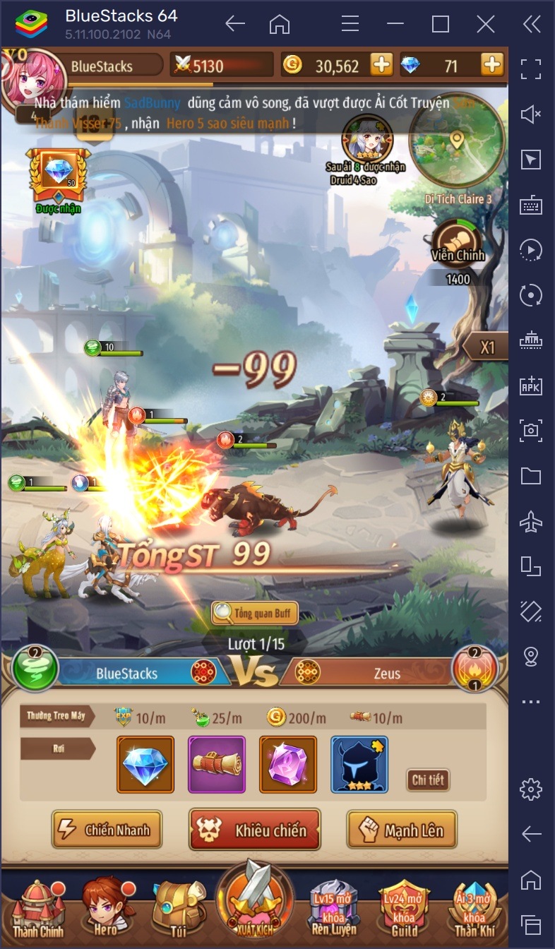 Chơi Elora’s Raid: Vận Mệnh Triệu Hồi trên PC cùng BlueStacks