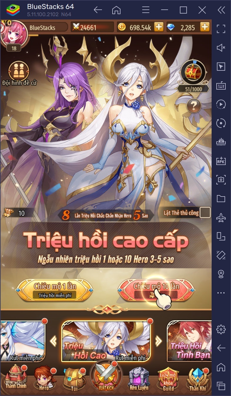 Cẩm nang chiến thắng khi chơi Elora’s Raid: Vận Mệnh Triệu Hồi trên PC với BlueStacks