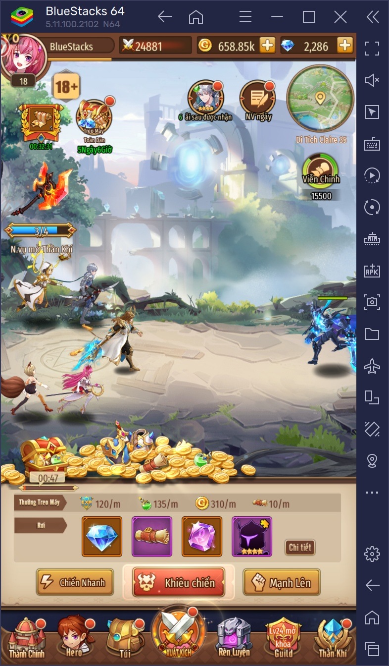 Cẩm nang chiến thắng khi chơi Elora’s Raid: Vận Mệnh Triệu Hồi trên PC với BlueStacks