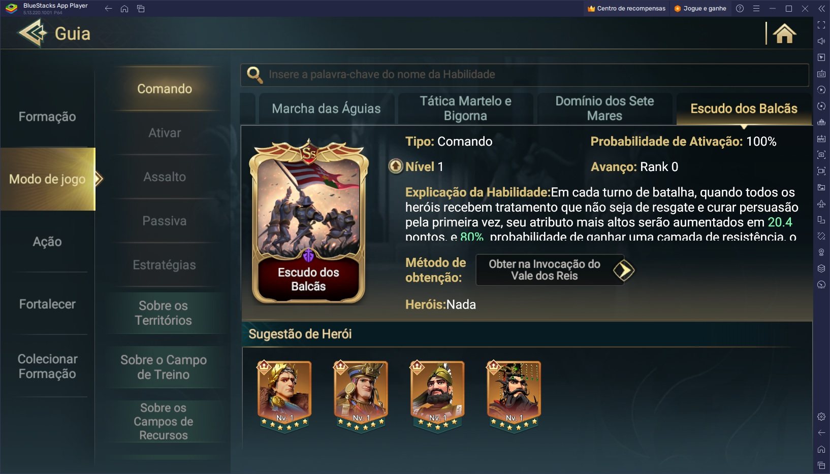 Guia do herói César em Era of Conquest – Como usar todo o seu poder