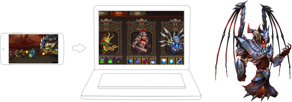 Играй Epic Heroes War Великие войны На ПК 20
