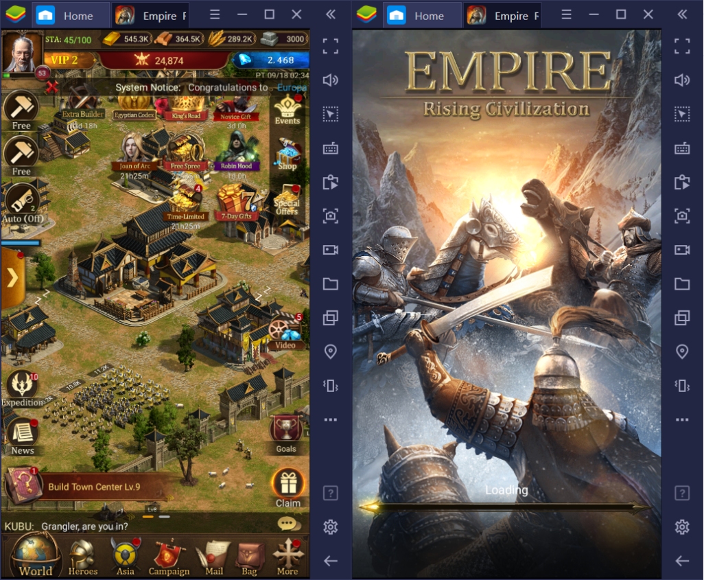 How To Play Empire: Rising Civilization on PC With BlueStacks