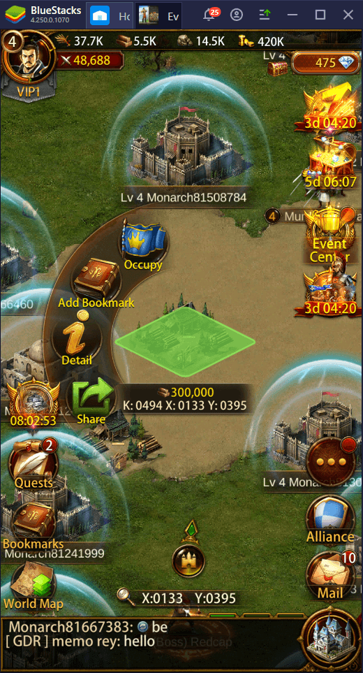 Raids and Attacks A Guide on Marching in Evony The King’s Return