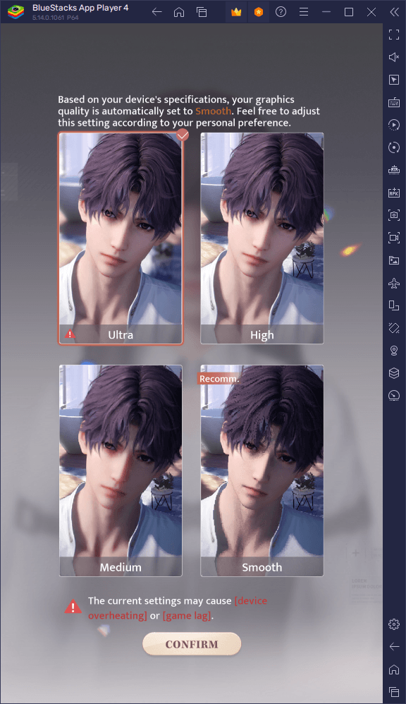 Jelajahi Detail dan Kustomisasi Tak Tertandingi dengan Character Creator di Love and Deepspace