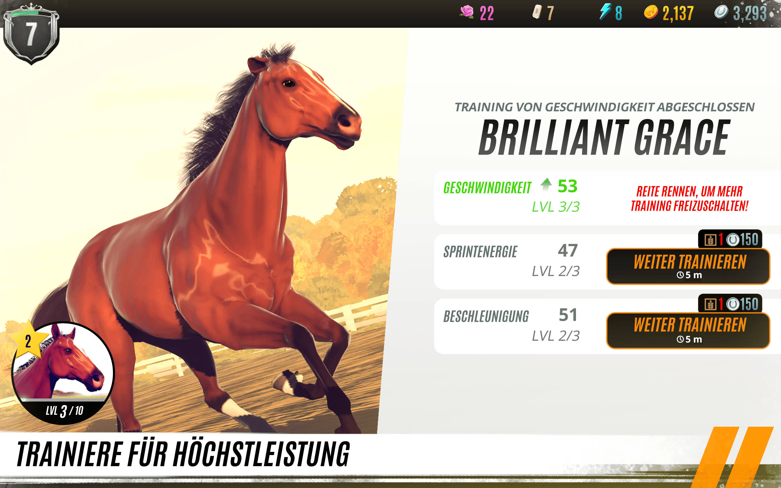 horse spiel Lade Rival Stars Horse Racing mit BlueStacks auf den PC herunter