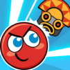 Red Bounce Ball Heroes