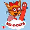 Kid-e-Cats Skateboard Racing Rush. Kids games