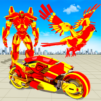 Flying Spy Pigeon Robot Transform Bike Robot Games