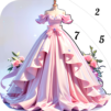 Princess Dress Coloring Game