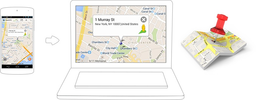 ใช้งาน Fake GPS Location Spoofer Free on PC 23