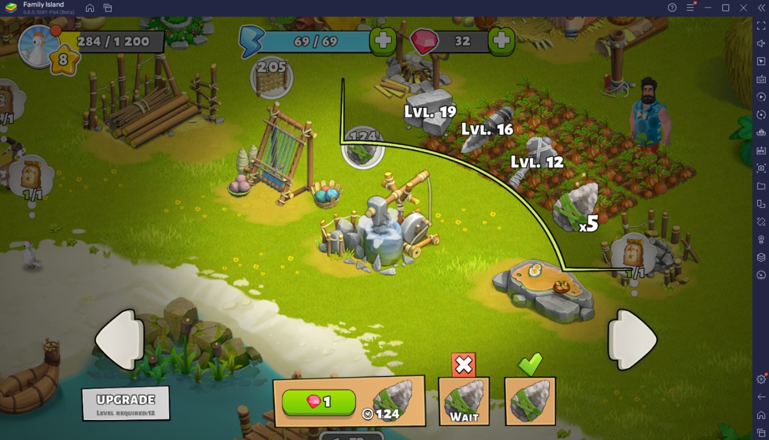 دليل المبتدئين BlueStacks للعب Family Island — Farming game