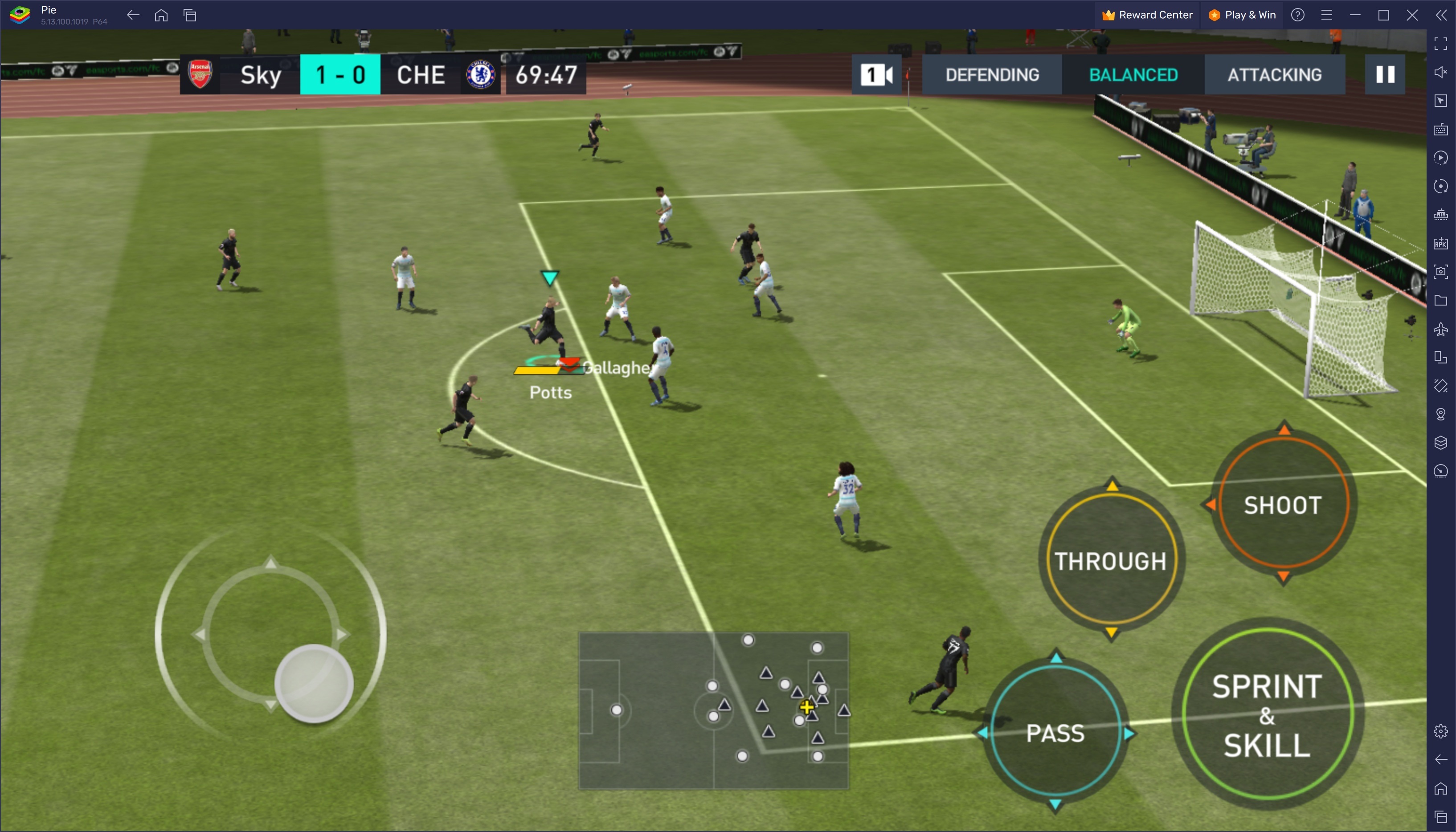 FC 모바일: 스포츠 축구 RPG 블루스택으로 PC 다운로드 및 플레이 방법