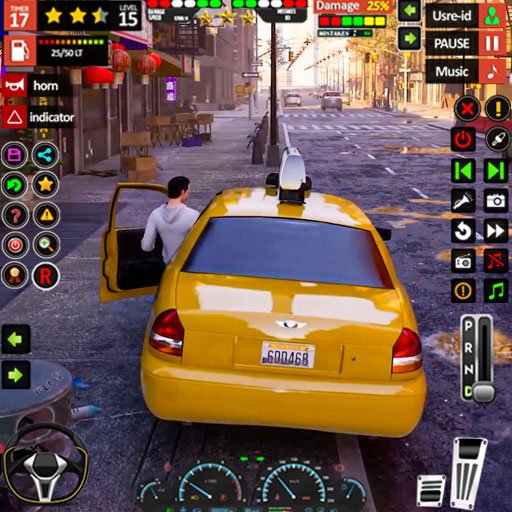 Taxi Driving Game 3D Taxi Game