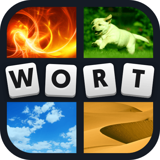 4 Bilder 1 Wort: Rätsel Spiele