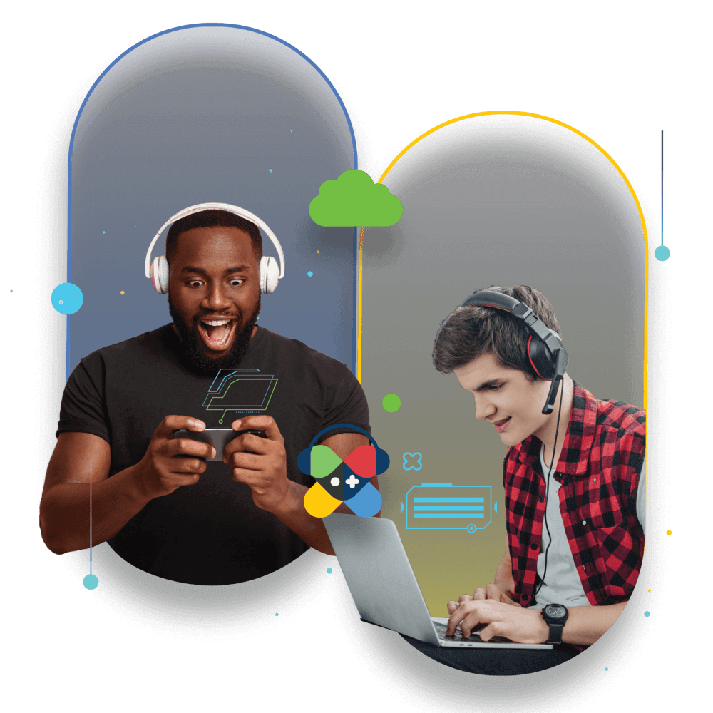 Play with friends across devices 