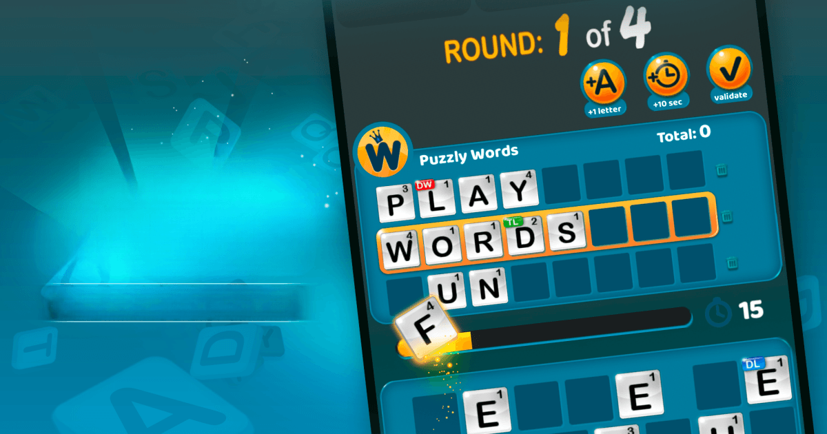 Download Play Puzzly Words word guess game on PC Mac (Emulator)