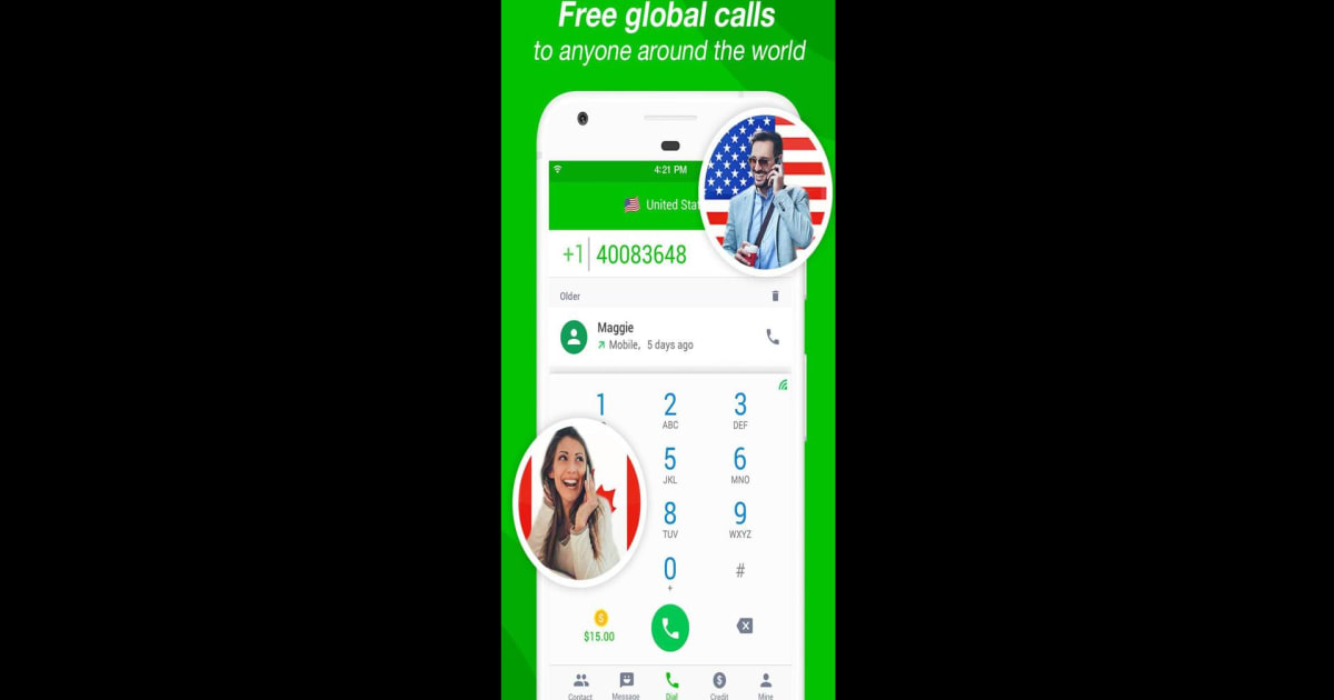 Download and run Call Free Free Call & Free Text