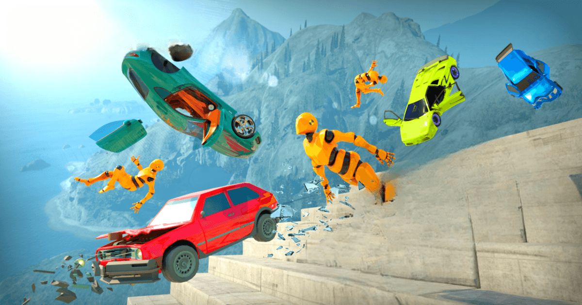 Download & Play Smash! Beam Crash Driving Game on PC & Mac (Emulator)