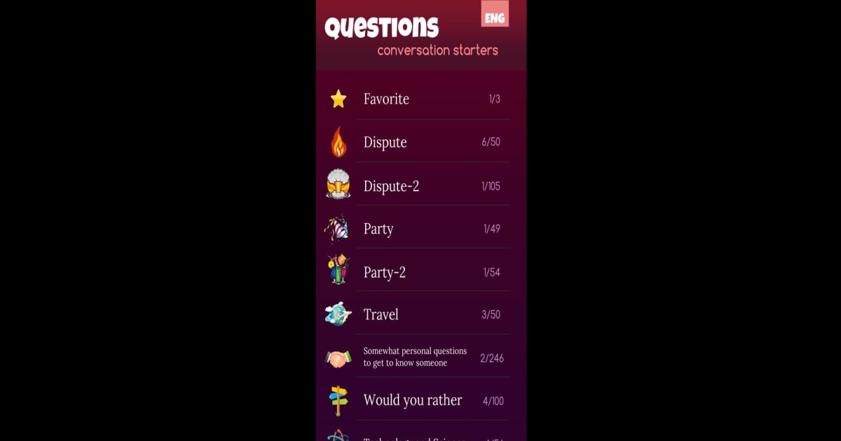 Question On Computer App Download and run Questions. Conversation starters on PC & Mac (Emulator)
