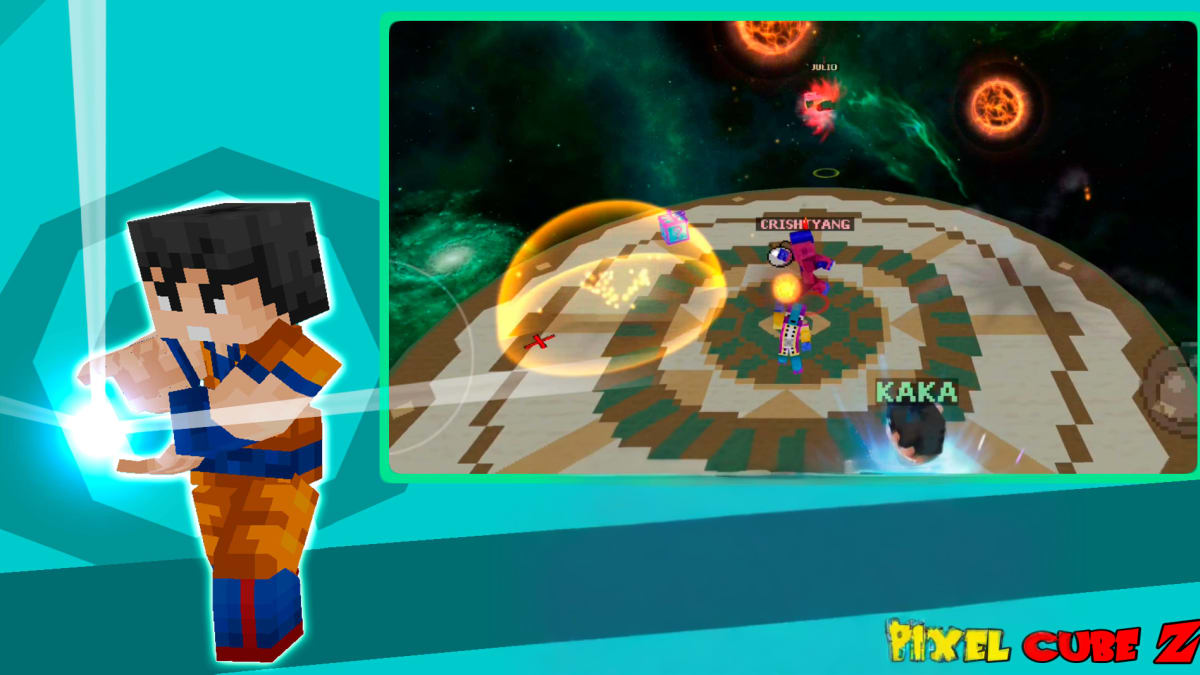 Download & Play Pixel Cube Z Super Warriors on PC & Mac (Emulator)