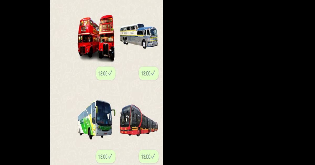 Baixe e rode Bus Stickers For WhatsApp no PC e Mac (emulador)