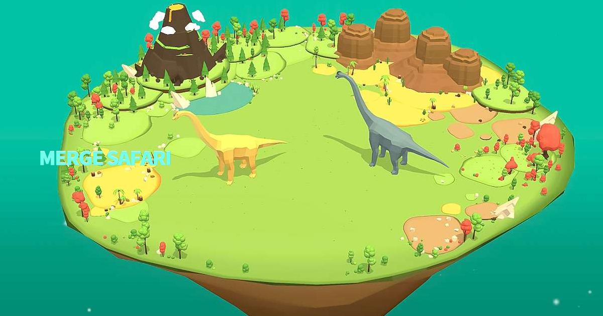 Download and Play Merge Safari - Fantastic Isle Game on PC & Mac (Emulator)