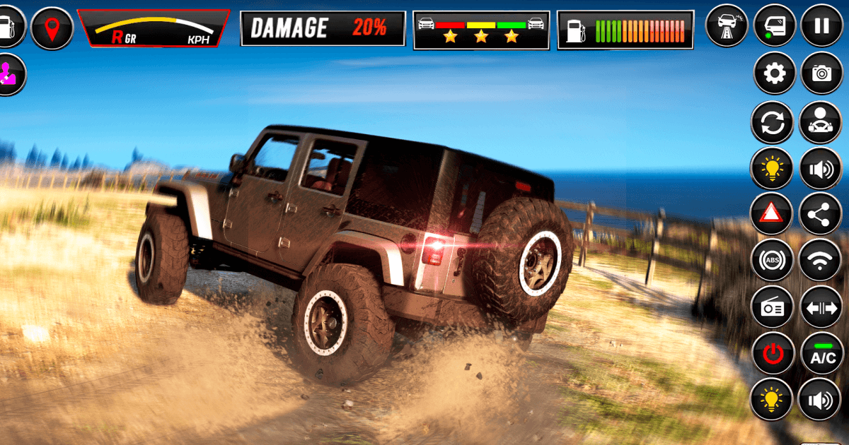 Traffic Racining Games Download & Play Offroad Jeep Driving Simulator on PC & Mac (Emulator)