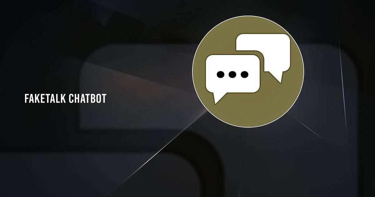 Download and run Faketalk Chatbot on PC & Mac (Emulator)