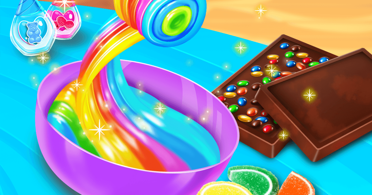 Download and run Sweet Rainbow Candy Cooking on PC & Mac (Emulator)