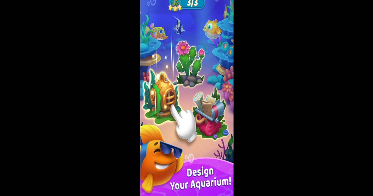 Download & Play Tiny fish solitaire - Klondike on PC & Mac (Emulator)