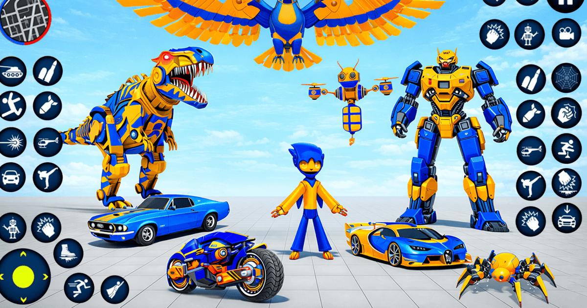 Supporting Transformation Download & Play Robot Game Transformation Game on PC & Mac (Emulator)