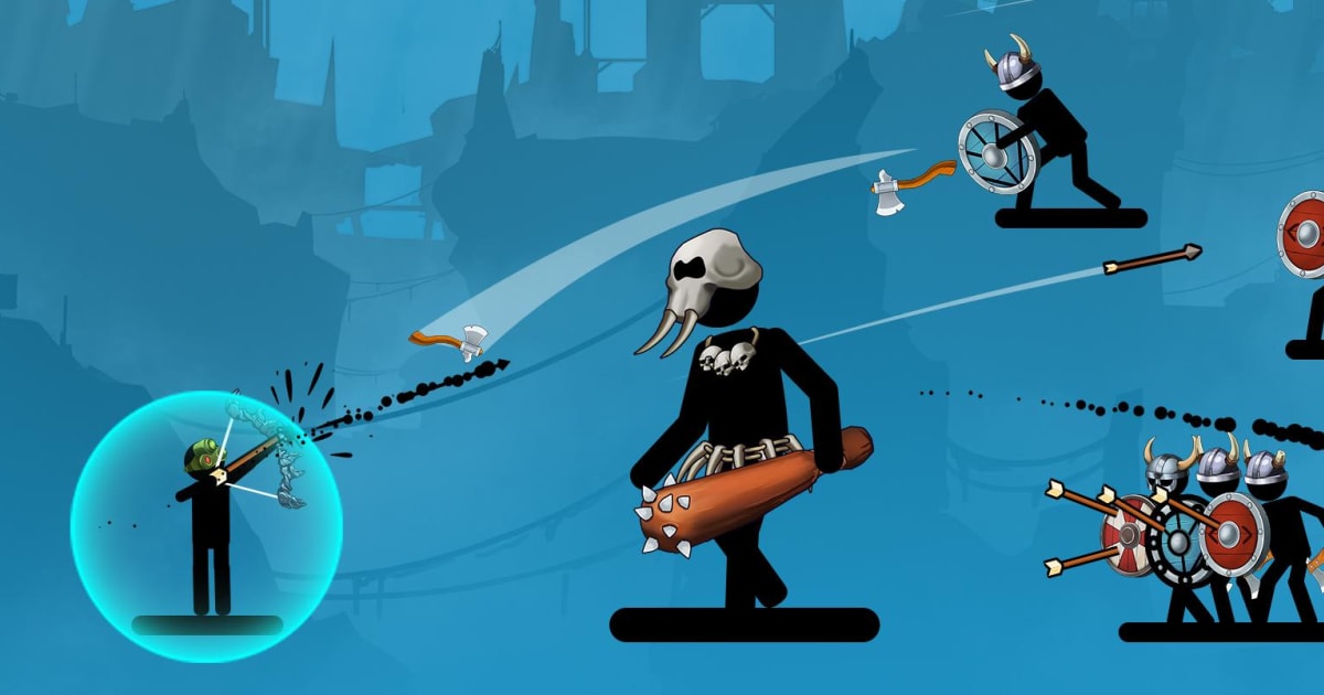 Baixar & Jogar Arqueiros 2: Jogos Stickman no PC & Mac (Emulador)