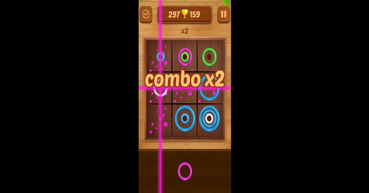 Download & Play Color Rings - Colorful Puzzle Game on PC & Mac (Emulator)