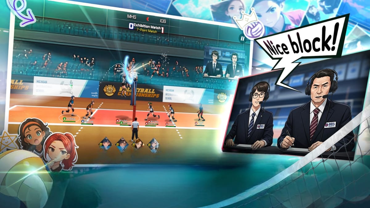 Volley Girls: Volleyball SPIKE