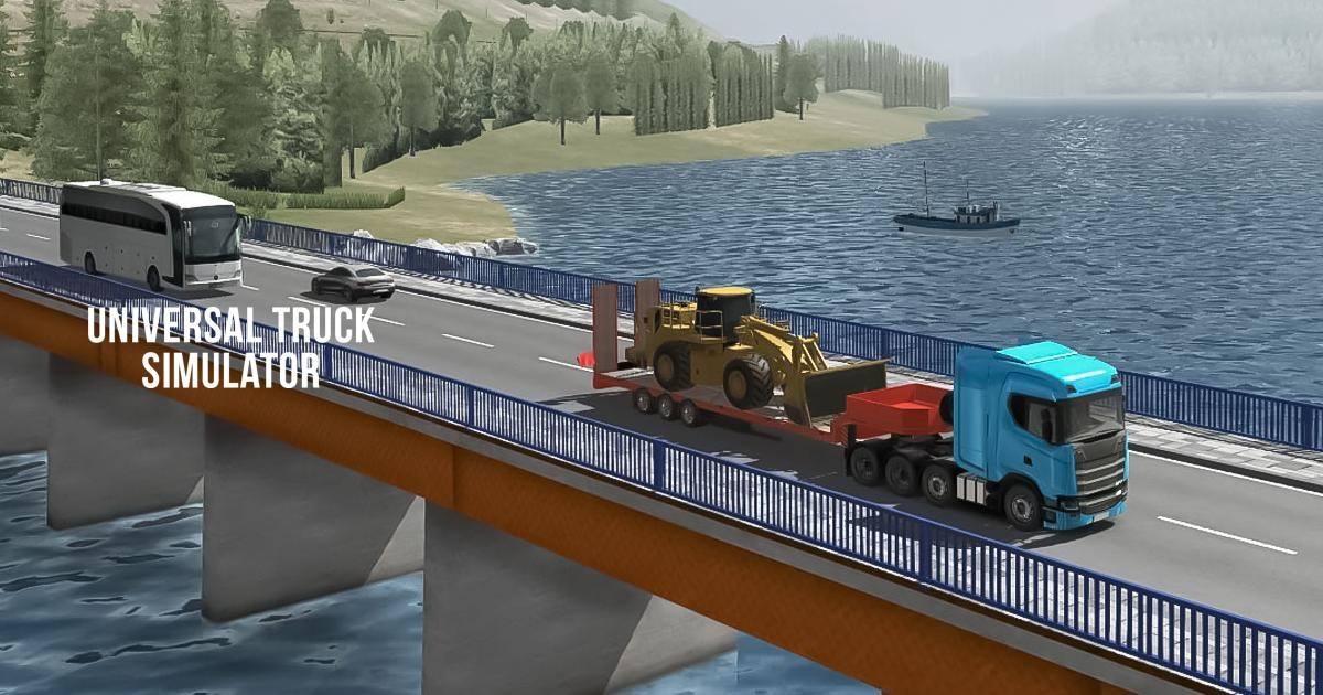 LANÇAMENTO DO UNIVERSAL TRUCK SIMULATOR - NOVO JOGO DE CAMINHÕES